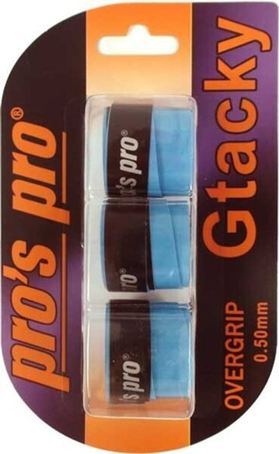 Теннисные намотки Pro's Pro G Tacky 3P - blue