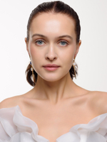 Серьги "Royal stick wing" Gold