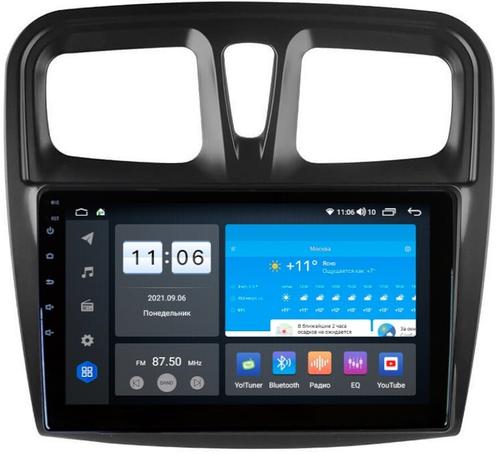 Магнитола для Renault Logan/Sandero 2014+ - ZX534R9-7862 Android 10, Быстрая, SIM-слот