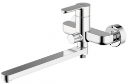 Смеситель для ванны c длинным изливом Bravat Stream