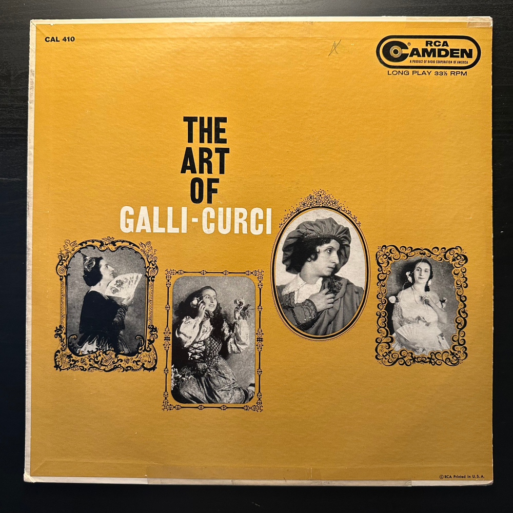 Galli-Curci - The Art Of Galli-Curci (США)