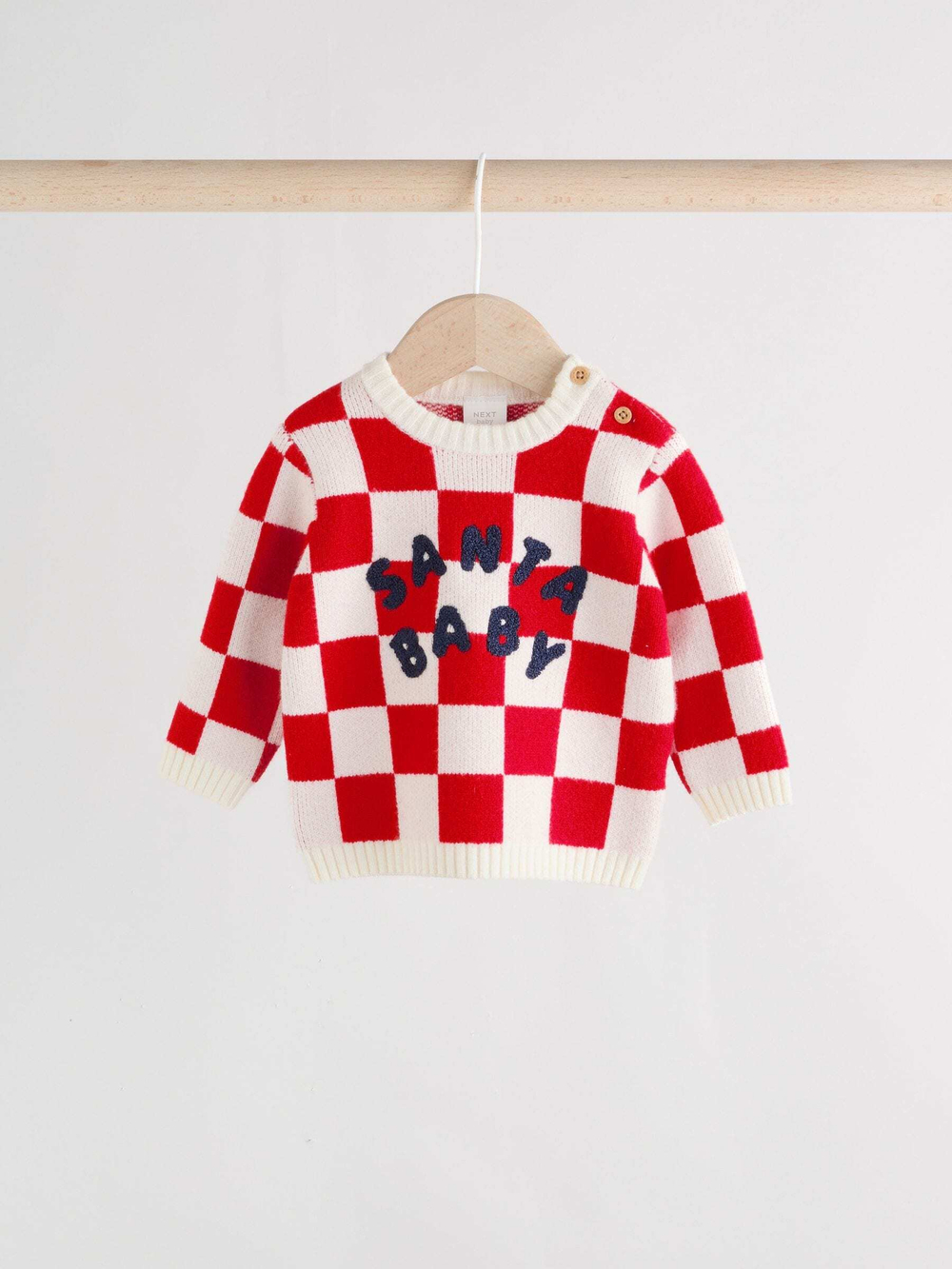 Джемпер и легинсы в комплекте для малышей Next G01-027, Красный, Молочный