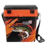 Ящик рыболовный зимний для хранения снастей PIKE оранжевый