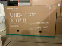 Телевизор Hisense 75A6K 190.5см, 4K, LED, HDR, Smart TV, Vidaa OS