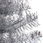 Елка «Сказочное мерцание» 60 см, ПВХ (50 веток), Серебро