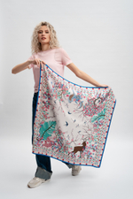 Платок «Забайкалье» 100% шелк