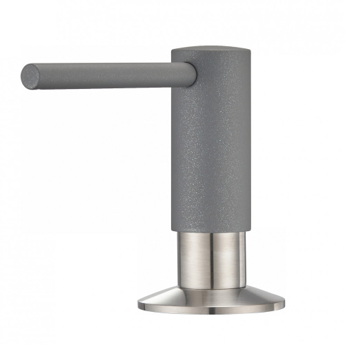 Дозатор для моющего средства MILACIO Ultra MC.931.GR серый металлик