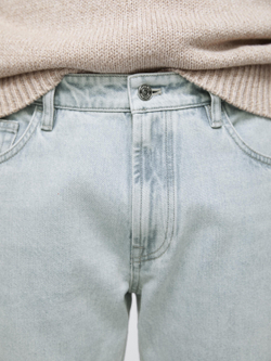 Massimo Dutti Джинсы зауженного кроя, светло-голубой
