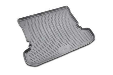 Коврик в багажник MITSUBISHI Pajero III 5D, IV 5D 1999-&gt;, внед. (полиуретан, серый)