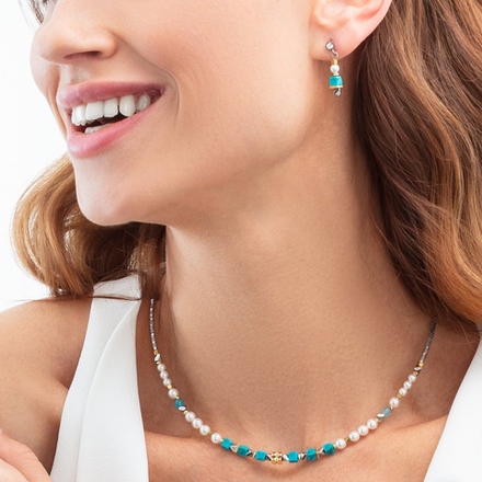 Серьги Coeur de Lion Turquoise 4314/21-0600