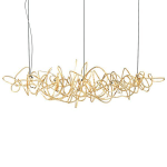 Pendant design lamp Doodle by Terzani (Gold)