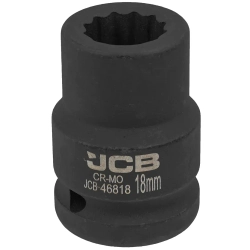 Головка ударная 3/4'', 18мм (12гр.) JCB JCB-46818