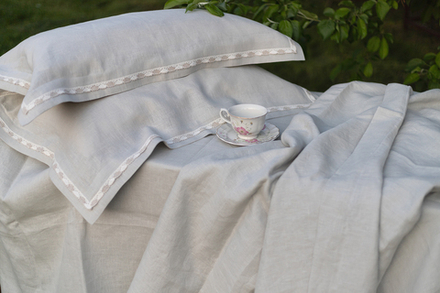 КПБ 2-х спальный с европростынью изо льна