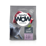 Сухой корм для взрослых кошек с уткой и потрохами, 7кг AlphaPet WOW Superpremium РАЗВЕСНОЙ