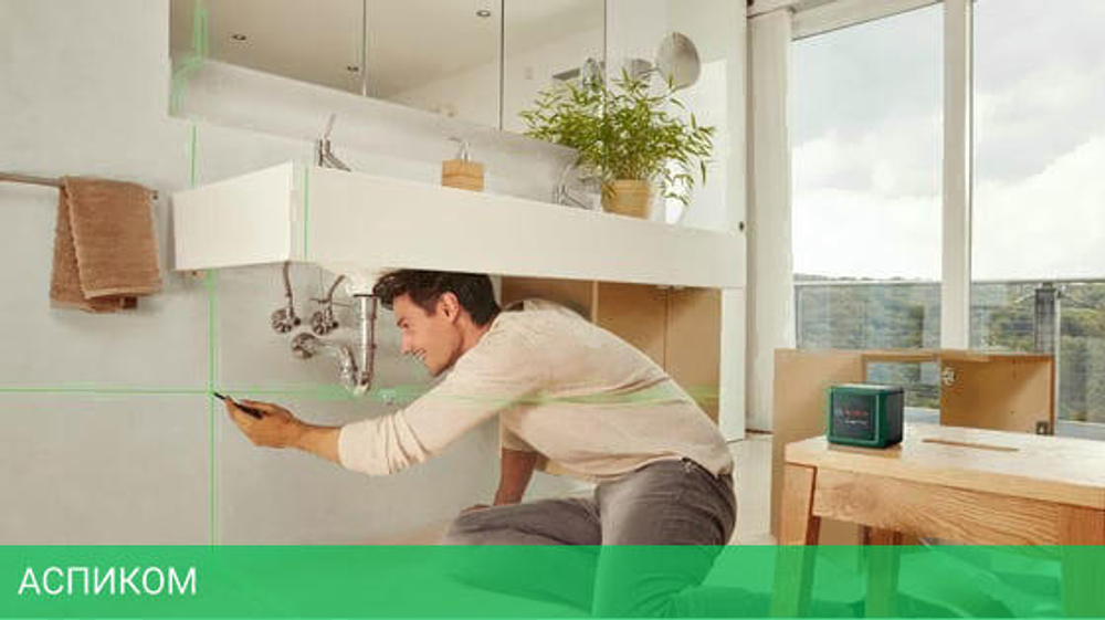 Лазерный нивелир Bosch Quigo Green (0603663C20)