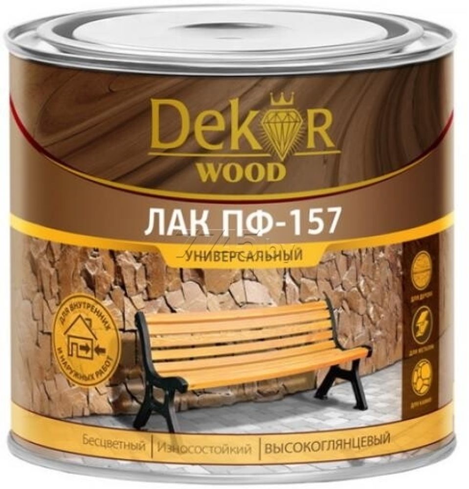 ЛАК ПФ-157 DEKOR УНИВЕРСАЛЬНЫЙ 1,8КГ