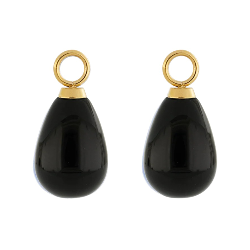 Подвеска на серьгу Coeur de Lion Gold-Black 0050/44-1316