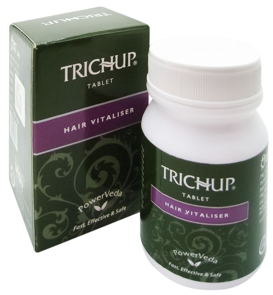 Таблетки против выпадения волос Trichup Hair  Vasu 60 таб