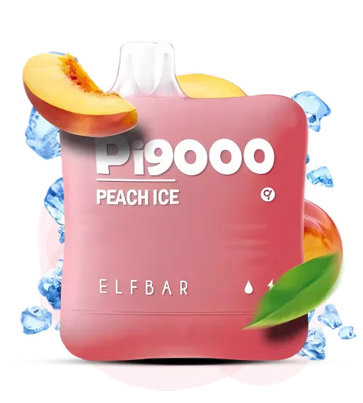 Elf Bar Pi9000 - Peach Ice (nic 5%)