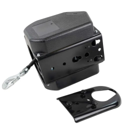 Лебедка электрическая автомобильная 12В, 300W, 900кг (крепление за ''фаркоп'', стальной трос-10м) Forsage F-TRC9202 BIG