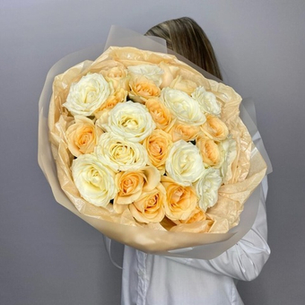 Букет из роз микс