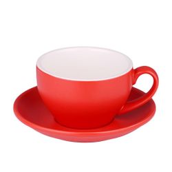 Чайная пара 300 мл красная матовая d 10,3 см h6,6 см Barista (Бариста) P.L. Proff Cuisine [6]