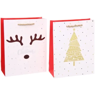 Пакет подарочный «Волшебная зима» 18*23*8 см, микс