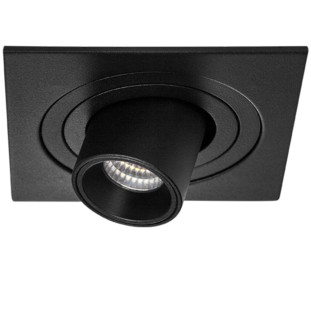 i517174 Светильник INTERO TUBO LED 7W 360LM 60G ЧЕРНЫЙ 4000K (217517+217174)