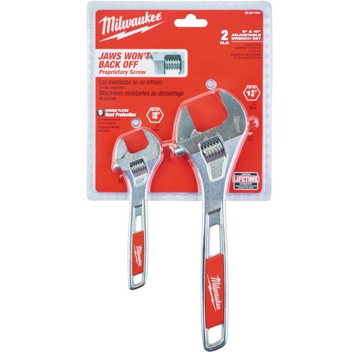 Ключи разводные Milwaukee набор 2ед.