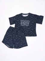 Домашний подростковый комплект футболка и шорты