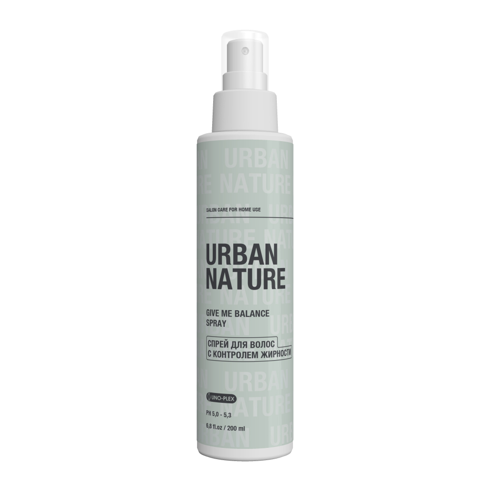 СПРЕЙ ДЛЯ ВОЛОС С КОНТРОЛЕМ ЖИРНОСТИ URBAN NATURE