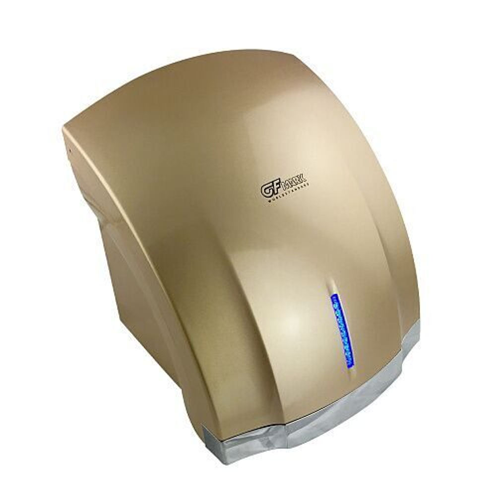Сушилка для рук GFmark 1800W сатин золото+хром 6880