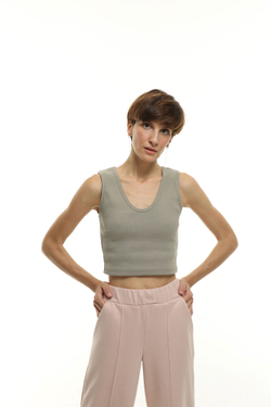 Майка укороченная