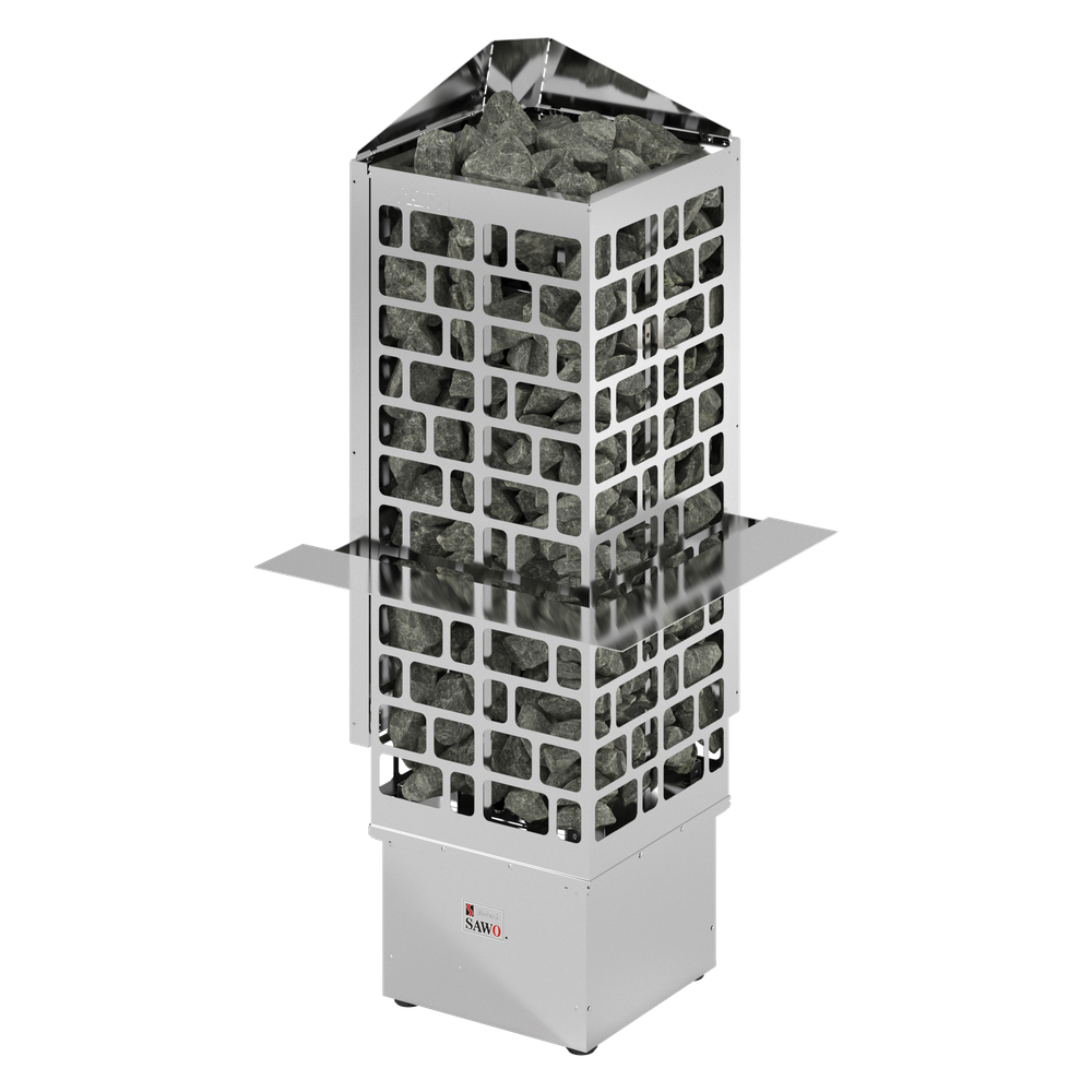 SAWO Монтажный фланец угловой для печи CUBOS, металл, арт. CUB-COLLAR-ST3-CNR