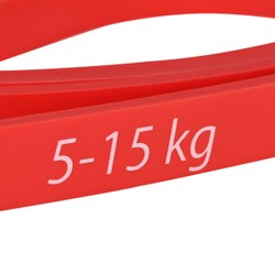 ITEX SPORT резинка для фитнеса, эспандер ленточный красный (сопротивление 5-15 кг), оптом