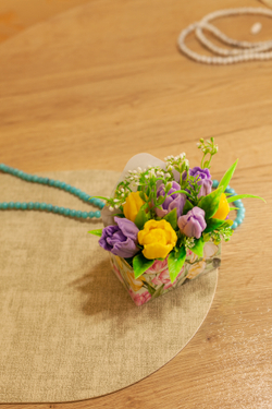 Весна, композиция в конверте 