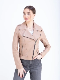 Косуха кожаная куртка женская Турция
