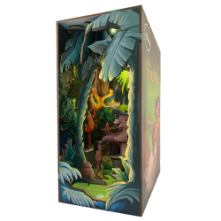 Конструктор-диорама Revell Tiny Adventures Book Nook Disney 00535 Книга джунглей DIY 68 деталей 00535 — фото 5