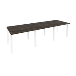 Onix Стол переговорный O.MP-PRG-3.1 Дуб Мали/Металл Белый 2940*980*750