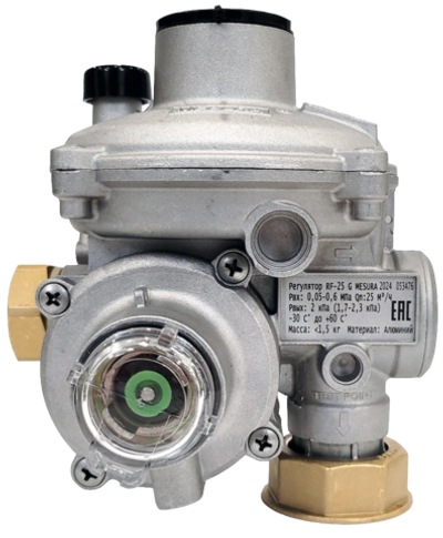 Редуктор давления газа MESURA RF-25 G