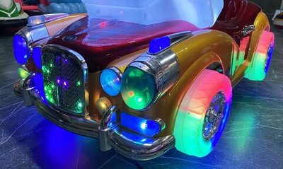 Автомат качалка с видео игрой "Ретромобиль"