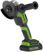 УШМ GREENWORKS GD24AGK2 в компл. с АКБ 2Ач. и ЗУ (3200207UA)