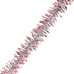 Мишура 2м, фонарик D 5см, красная