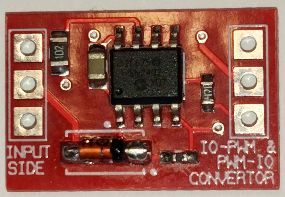 IO-PWM & PWM-IO CONVERTER