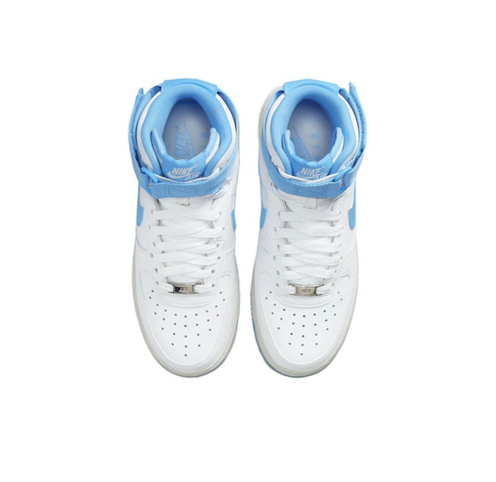 Женские кроссовки Nike Air Force 1 High 'White University Blue' DX3805-100