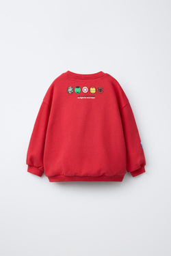 ZARA ТОЛСТОВКА THE AVENGERS © MARVEL, КРАСНЫЙ