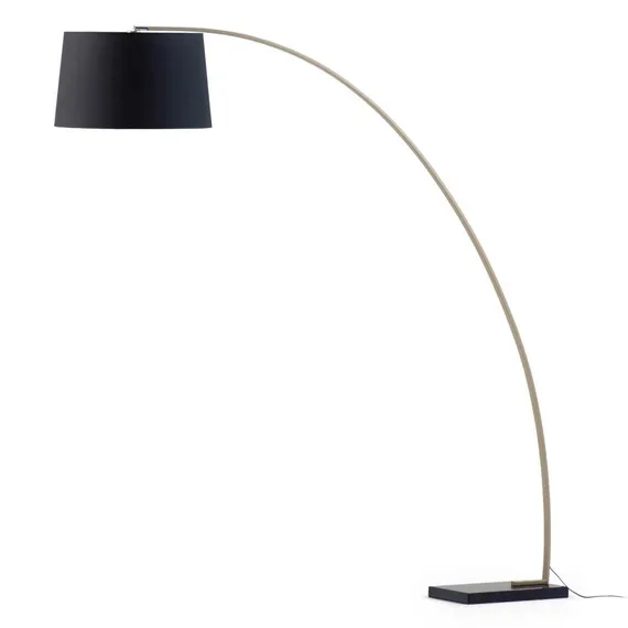 Торшер Juhe 210 см золото, черный мрамор | La Forma | Купить в Hallberg.ru