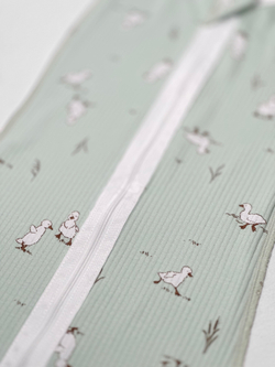 Пеленальный кокон Утята РУБЧИК Нефрит RinaAmari