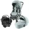 Коляска 3 в 1 Britax Roemer Smile 5Z Classic Harbor Blue + Baby-Safe Core Midnight Grey