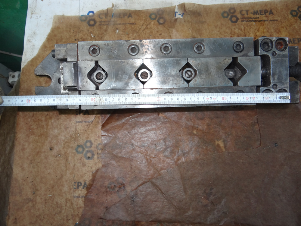 Тиски - кондуктор (зажим тисочный с основанием) 105х460 мм